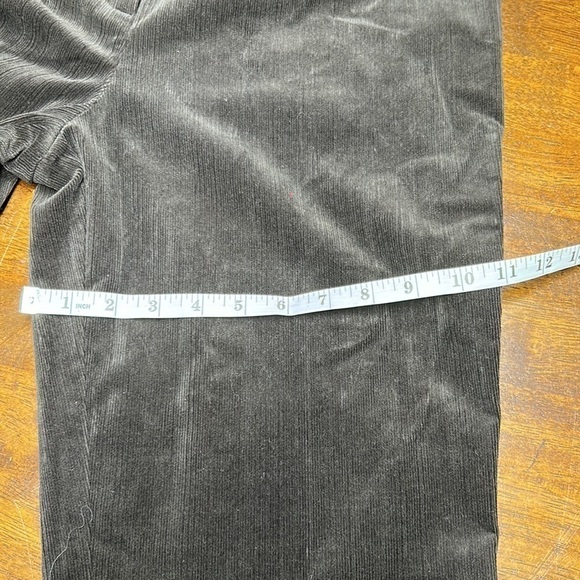 High waisted dress corduroy pants NWT buckle that lays flat with 2 snap 3 sizes - Picture 9 of 17